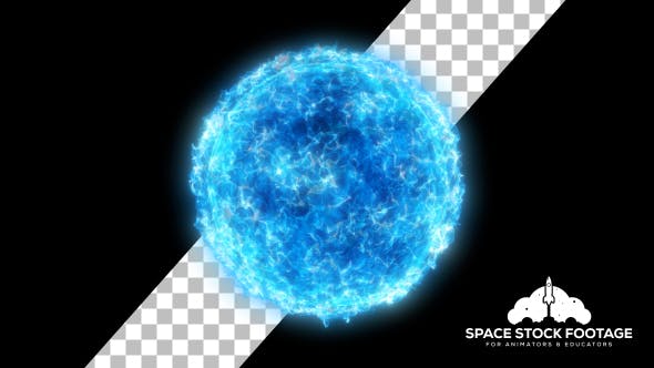 Particle Star Blue - Videohive Download 15467402