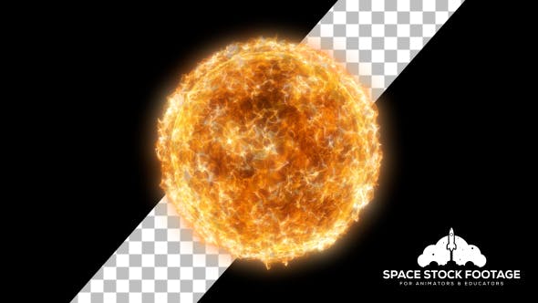 Particle Star Orange - Videohive 15468533 Download