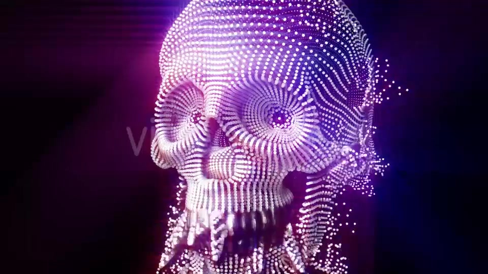 Particles And Flares Skulls Backgrounds Pack Of 6 Videos Videohive 15704851 Motion Graphics Image 8