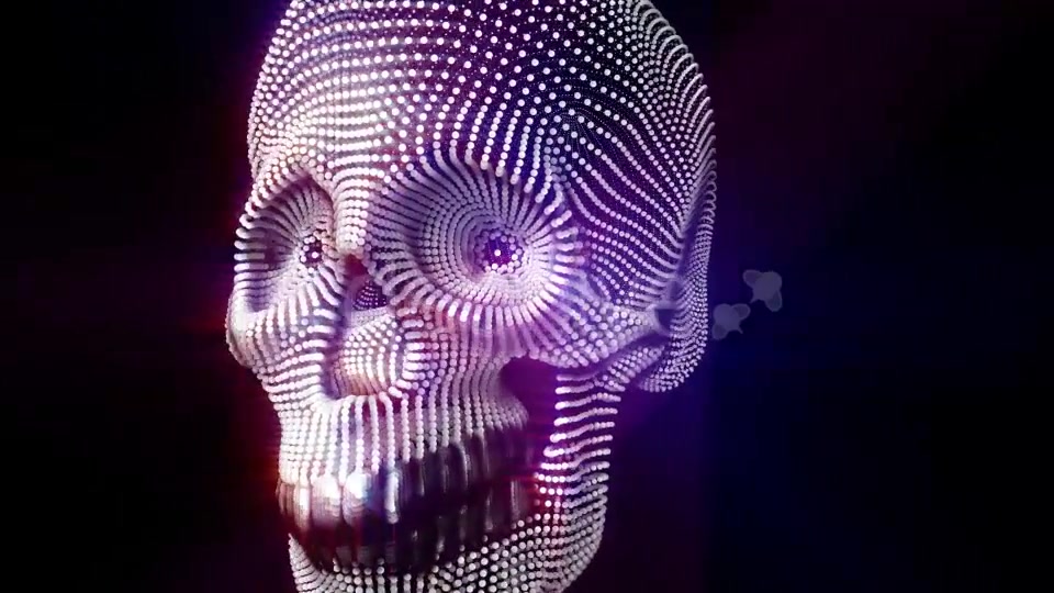 Particles And Flares Skulls Backgrounds Pack Of 6 Videos Videohive 15704851 Motion Graphics Image 9