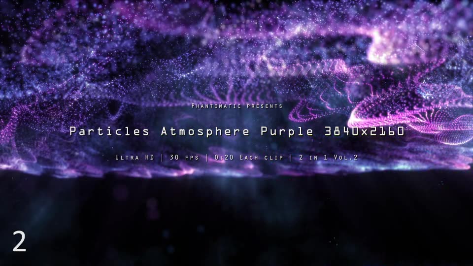 Particles Atmosphere Purple Vol.2 Videohive 11799949 Motion Graphics Image 2