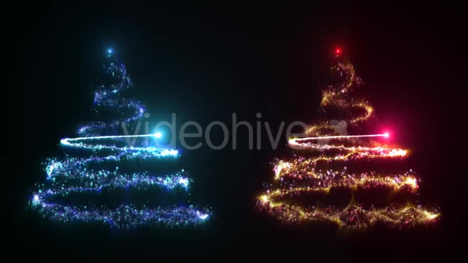 Particles Christmas Tree Videohive 20941279 Motion Graphics Image 2