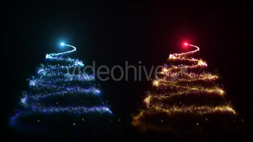 Particles Christmas Tree Videohive 20941279 Motion Graphics Image 3