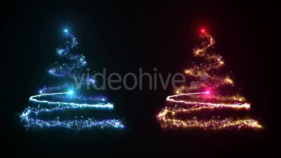 Particles Christmas Tree Videohive 20941279 Motion Graphics Image 4