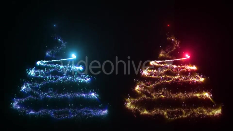 Particles Christmas Tree Videohive 20941279 Motion Graphics Image 5