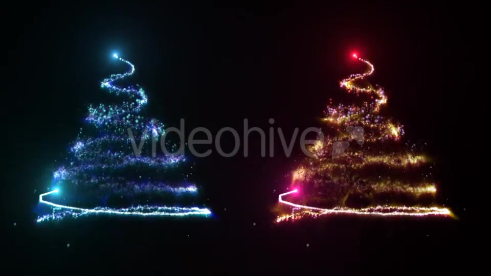 Particles Christmas Tree Videohive 20941279 Motion Graphics Image 6