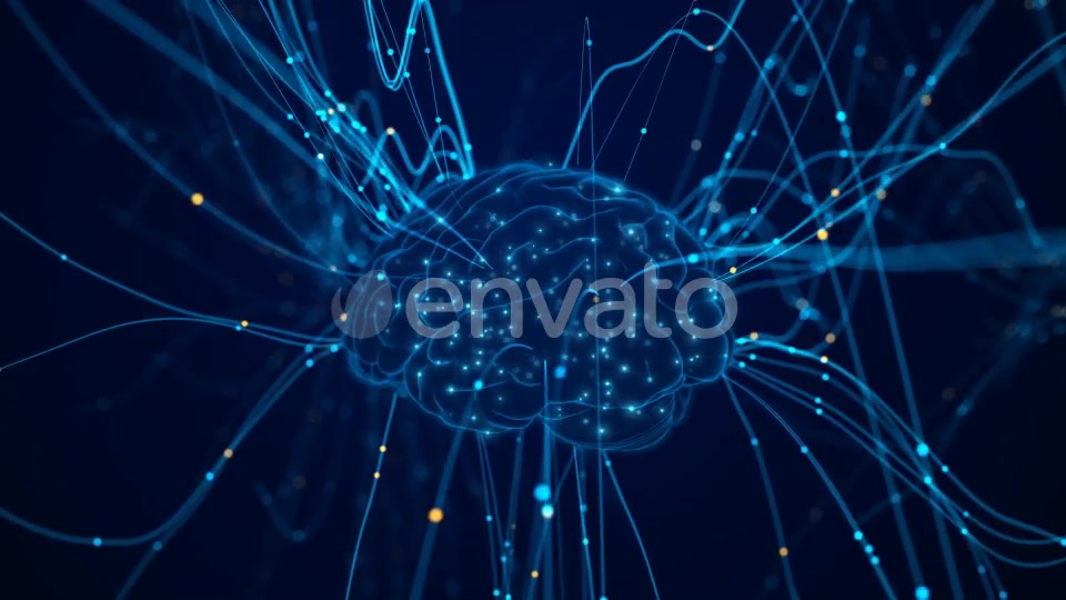 Particles Converge On The Brain 4K 01 Videohive 25230436 Motion Graphics Image 7