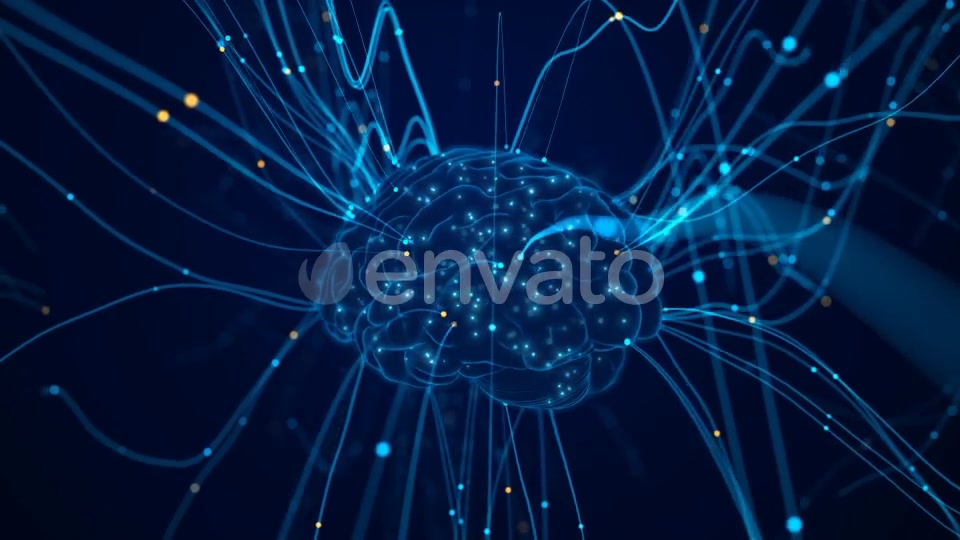 Particles Converge On The Brain 4K 01 Videohive 25230436 Motion Graphics Image 8