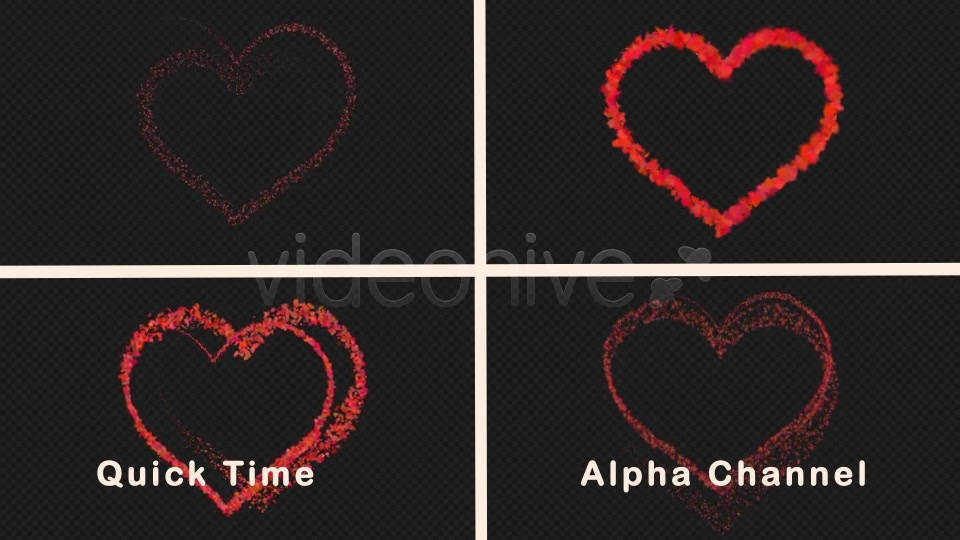 Particles Heart Animations 2 Videohive 21098239 Motion Graphics Image 4