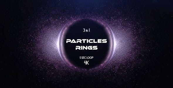 Particles Light Rings - Download Videohive 19532416