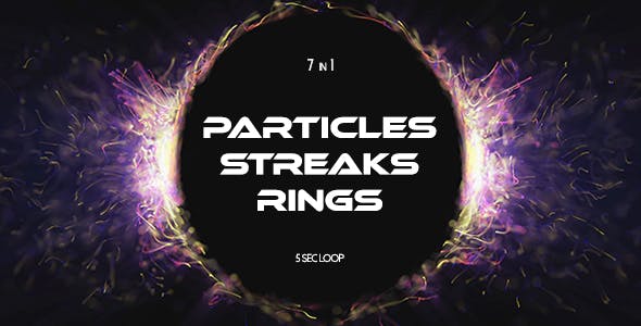 Particles Streaks Rings - 19619104 Download Videohive