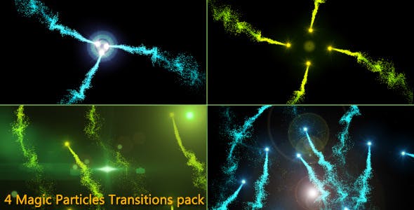 Particles Transitions - Videohive 3813373 Download