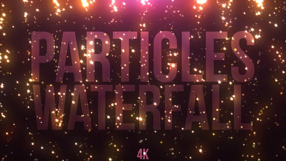 Particles Waterfall - 21702483 Videohive Download