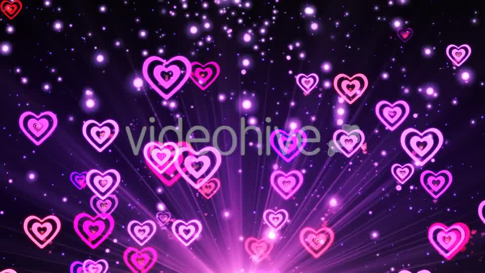 Pastel Hearts Particles Videohive 19815772 Motion Graphics Image 1