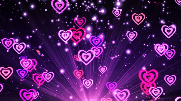 Pastel Hearts Particles - Videohive 19815772 Download