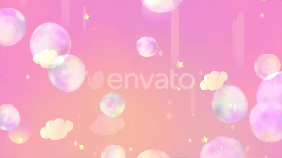 Pastel Pink Bubbles Videohive 23278381 Motion Graphics Image 1