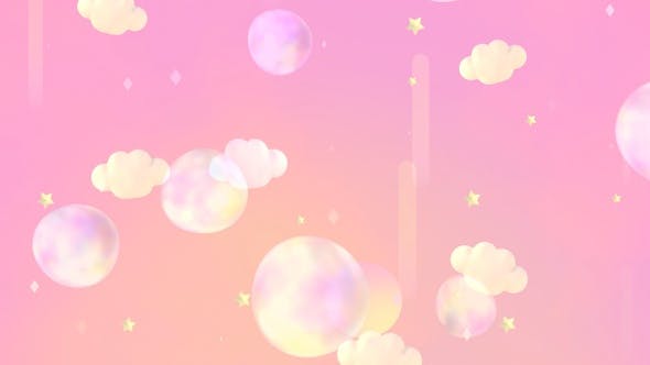 Pastel Pink Bubbles - Videohive 23278381 Download