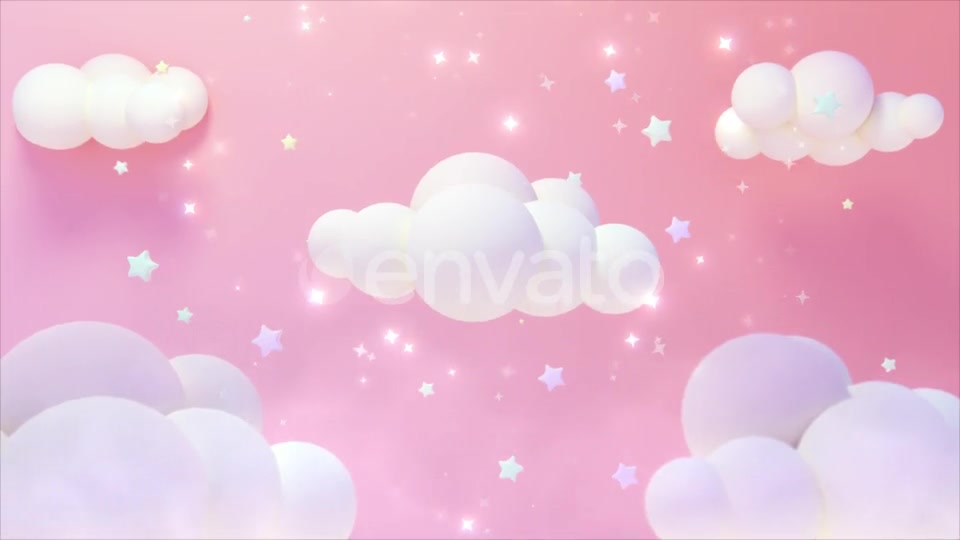 Pastel Pink Starry Sky Videohive 23918273 Motion Graphics Image 8
