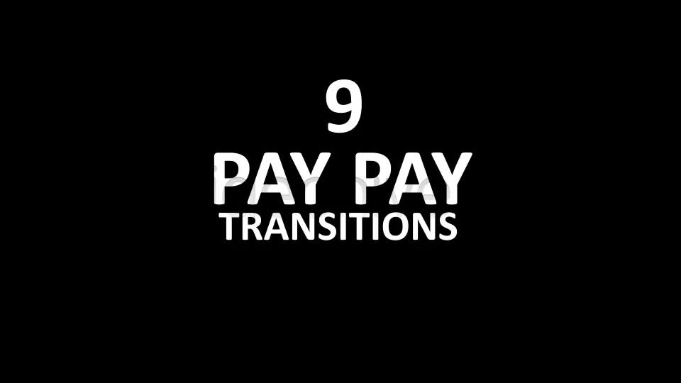 Pay Pay Fan Transitions (9 Pack) Videohive 9558119 Motion Graphics Image 1