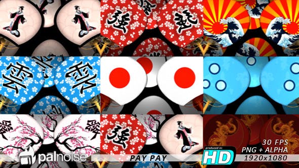 Pay Pay Fan Transitions (9 Pack) - Videohive 9558119 Download