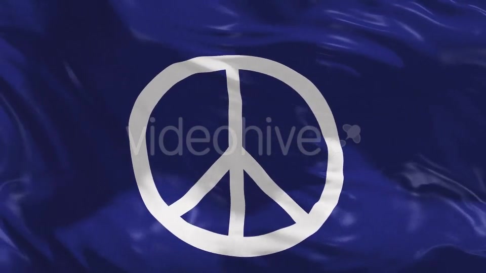Peace Protest Flag 4K Videohive 20213265 Motion Graphics Image 5