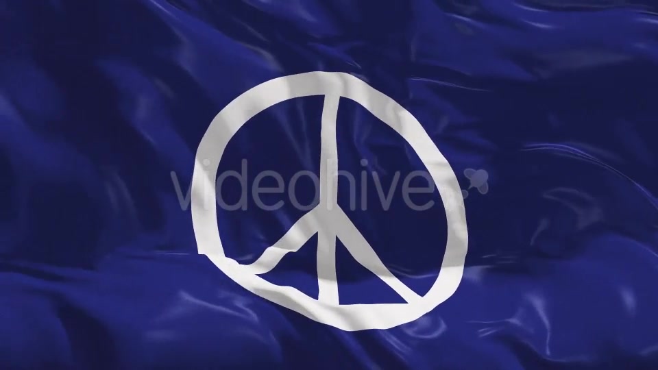 Peace Protest Flag 4K Videohive 20213265 Motion Graphics Image 6