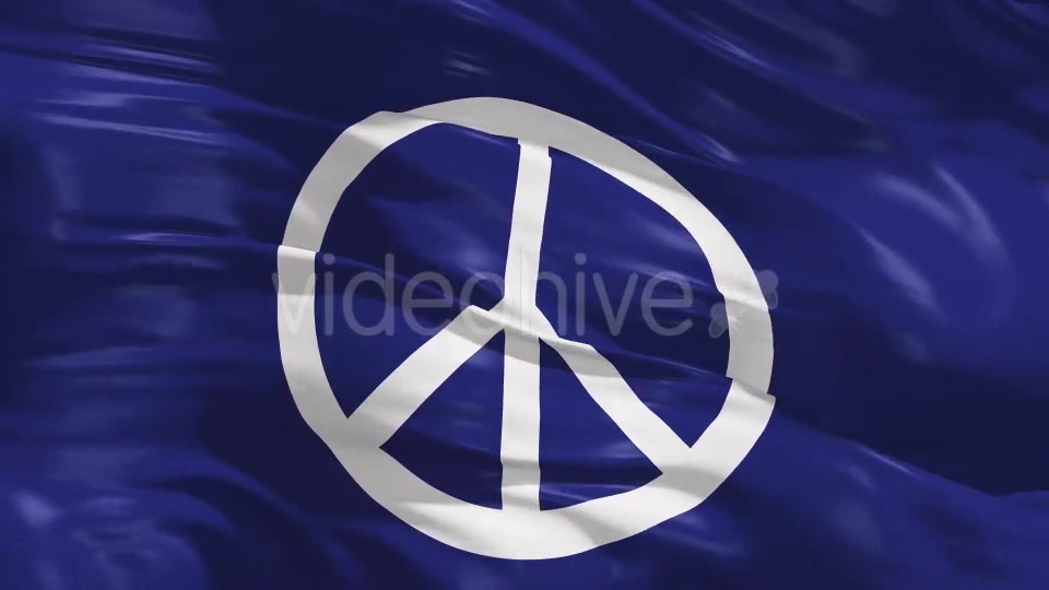 Peace Protest Flag 4K Videohive 20213265 Motion Graphics Image 8