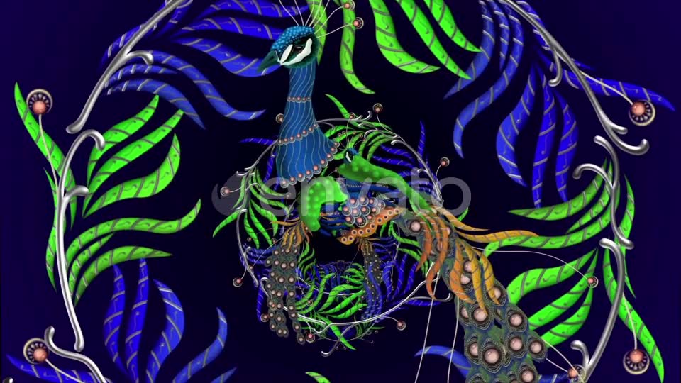 Peacock Dance Videohive 23795396 Motion Graphics Image 2
