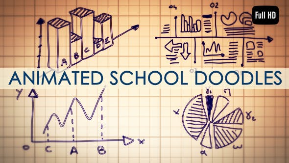 Pen Doodles School Pack - 15785820 Videohive Download