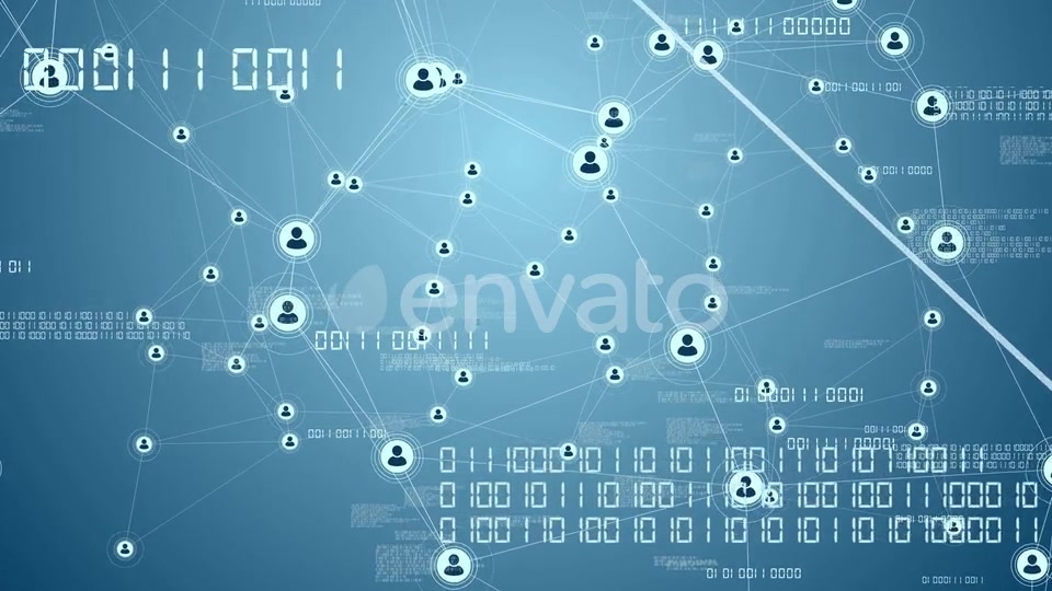 People Network Data Connections Videohive 23113064 Motion Graphics Image 10