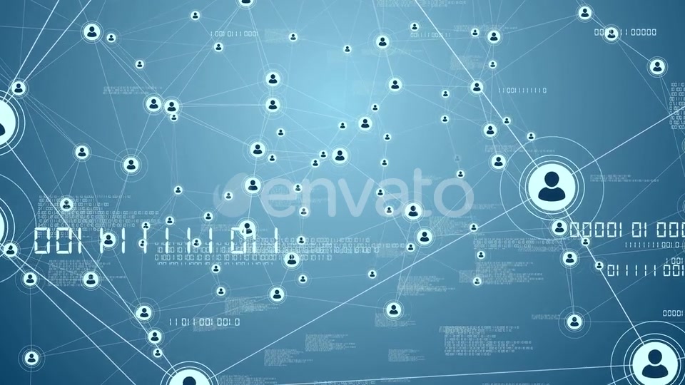 People Network Data Connections Videohive 23113064 Motion Graphics Image 11