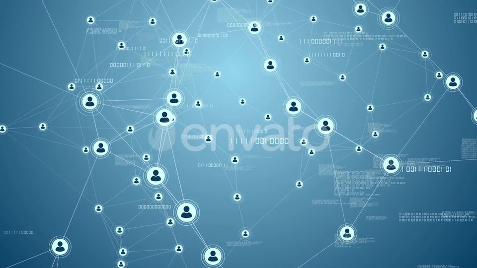 People Network Data Connections Videohive 23113064 Motion Graphics Image 3