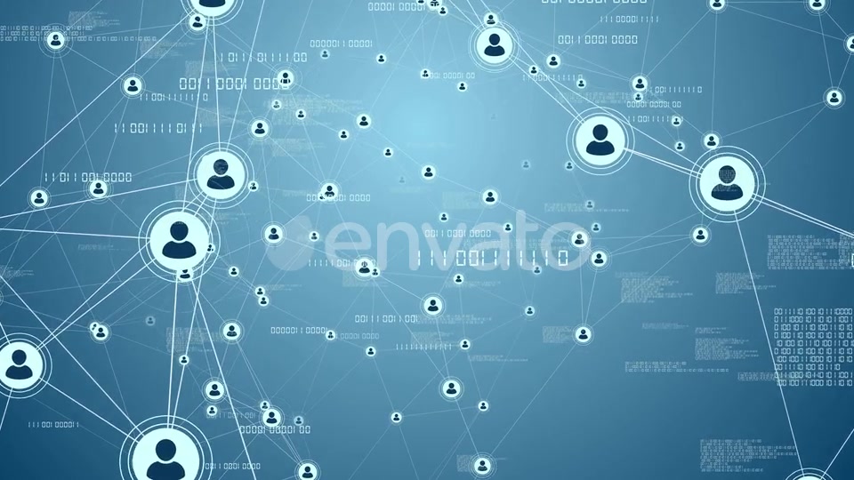 People Network Data Connections Videohive 23113064 Motion Graphics Image 4