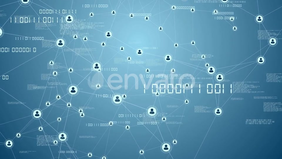 People Network Data Connections Videohive 23113064 Motion Graphics Image 5
