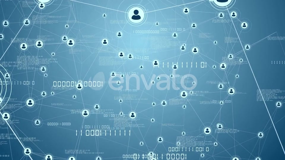 People Network Data Connections Videohive 23113064 Motion Graphics Image 7