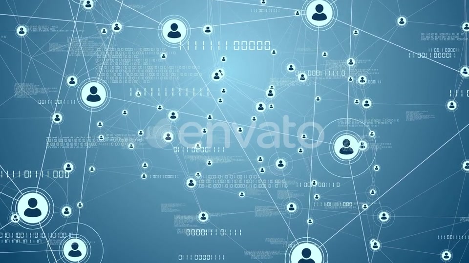 People Network Data Connections Videohive 23113064 Motion Graphics Image 9