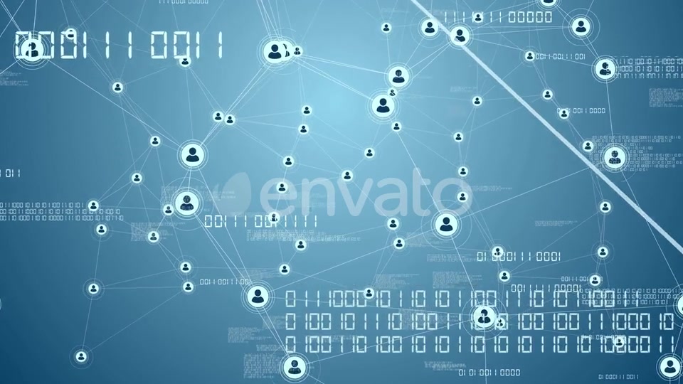 People Network Data Connections Videohive 23064562 Motion Graphics Image 10