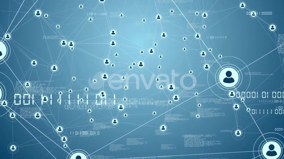 People Network Data Connections Videohive 23064562 Motion Graphics Image 11
