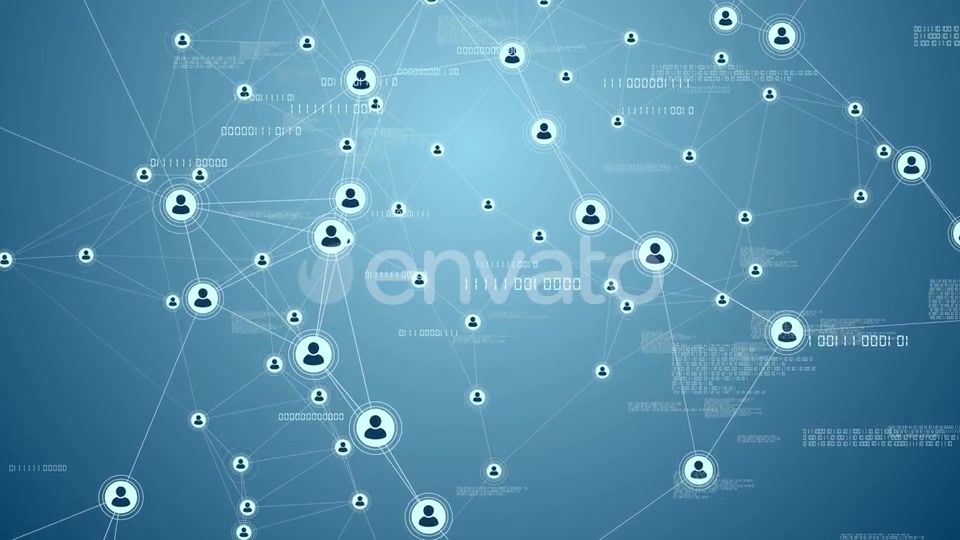 People Network Data Connections Videohive 23064562 Motion Graphics Image 3
