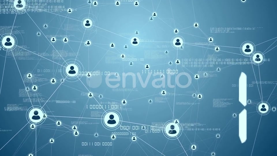 People Network Data Connections Videohive 23064562 Motion Graphics Image 6