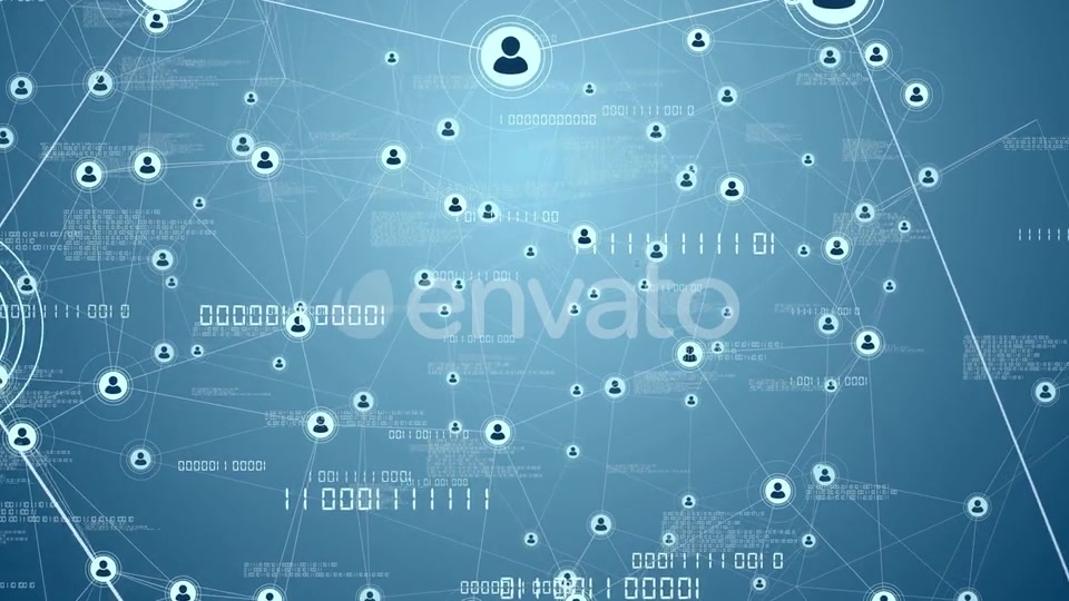People Network Data Connections Videohive 23064562 Motion Graphics Image 7