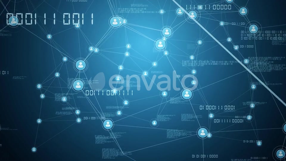 People Network Data Connections Videohive 23684355 Motion Graphics Image 10