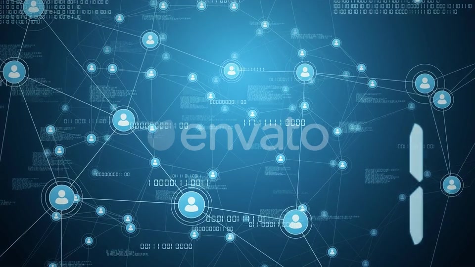 People Network Data Connections Videohive 23684355 Motion Graphics Image 6