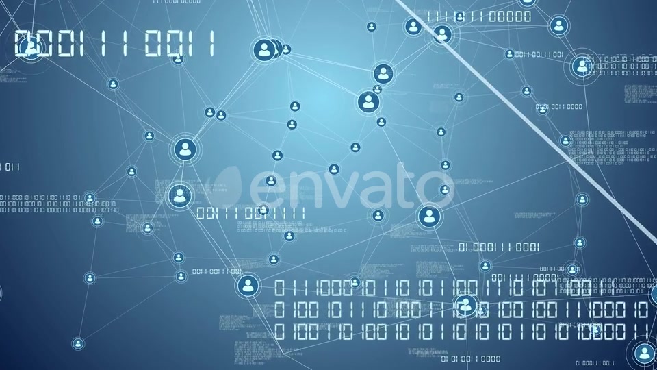 People Network Data Connections Videohive 24129162 Motion Graphics Image 10