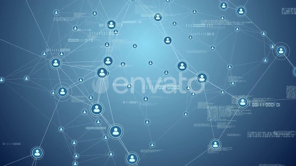 People Network Data Connections Videohive 24129162 Motion Graphics Image 3