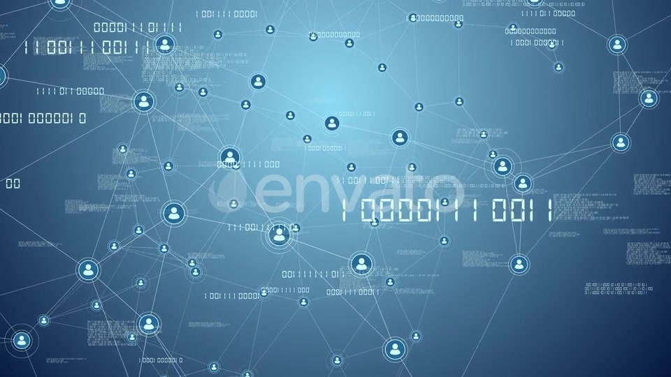 People Network Data Connections Videohive 24129162 Motion Graphics Image 5