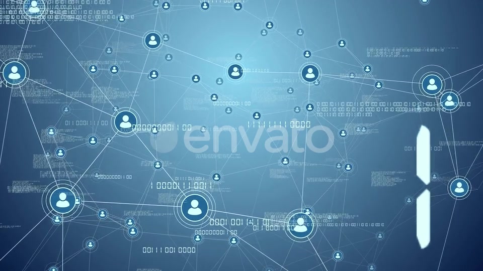 People Network Data Connections Videohive 24129162 Motion Graphics Image 6