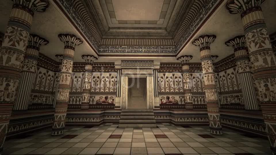 Pharaoh Tutankhamun Room Videohive 18723870 Motion Graphics Image 7