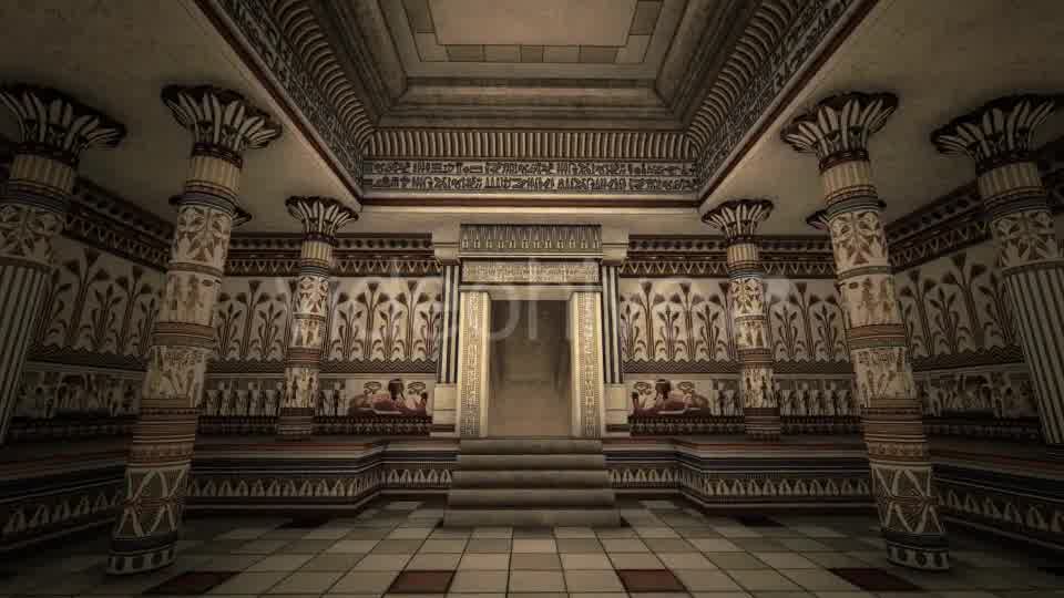 Pharaoh Tutankhamun Room Videohive 18723870 Motion Graphics Image 9