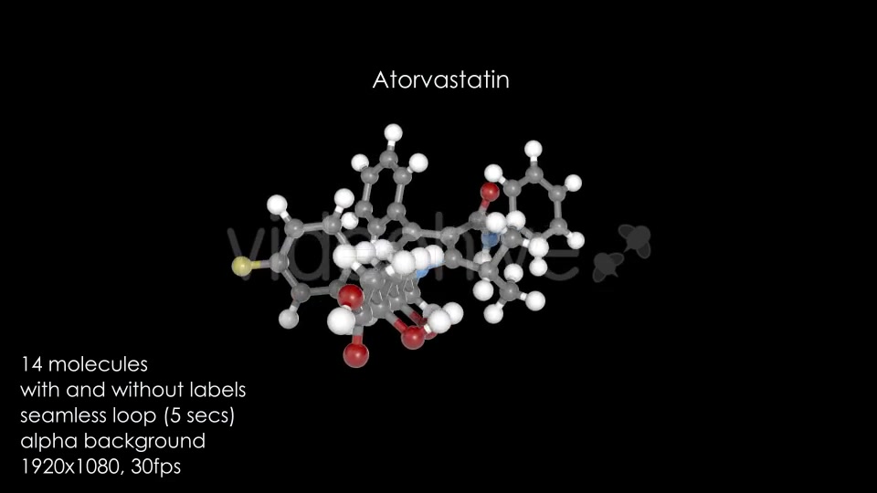 Pharmaceutical Drug Bundle Rotating Molecules Videohive 12590379 Motion Graphics Image 4
